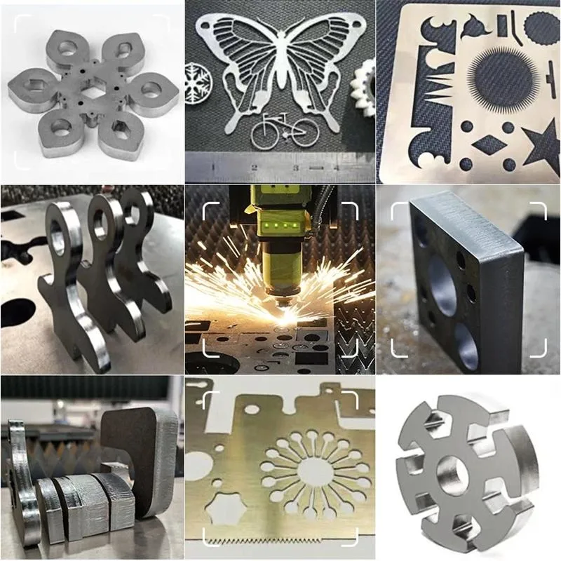 Lasersnijmachine voor een enkele Cnc-tafel 1500w/2000w voor het snijden van koolstofstaal en roestvrij staal 1