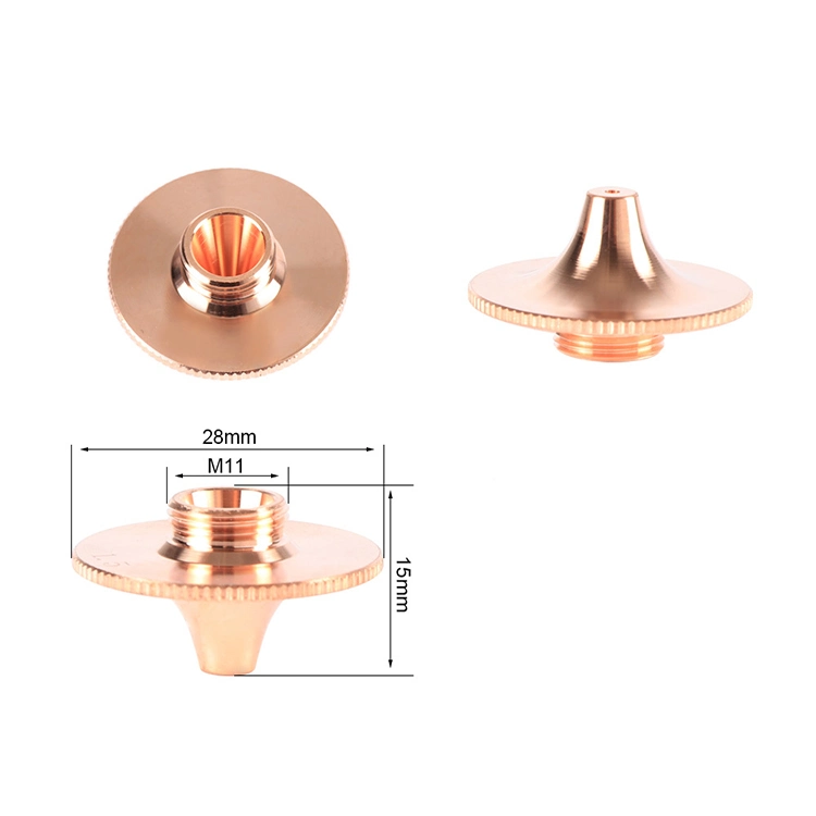 High Speed Laser Cutting Nozzle D28 Fiber Laser Nozzle D32 met allerlei soorten seriefabrieksaanbod 3