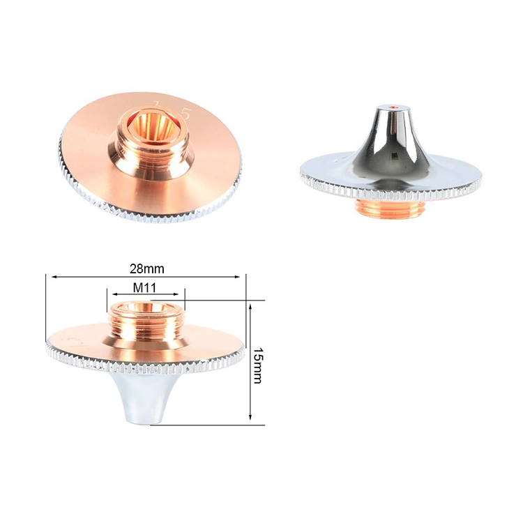 High Speed Laser Cutting Nozzle D28 Fiber Laser Nozzle D32 met allerlei soorten seriefabrieksaanbod 4