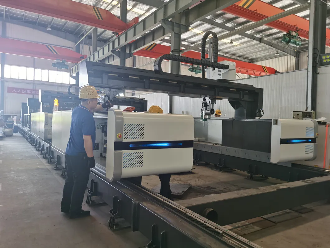 H-straal laser snijmachine ondersteunt verschillende lap vorm beveling processen 3