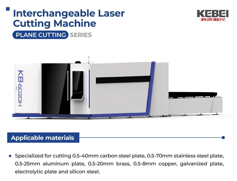 CAD-bestandsindelingen Ondersteunde lasermachine met hoog vermogen en waterkoeling 1