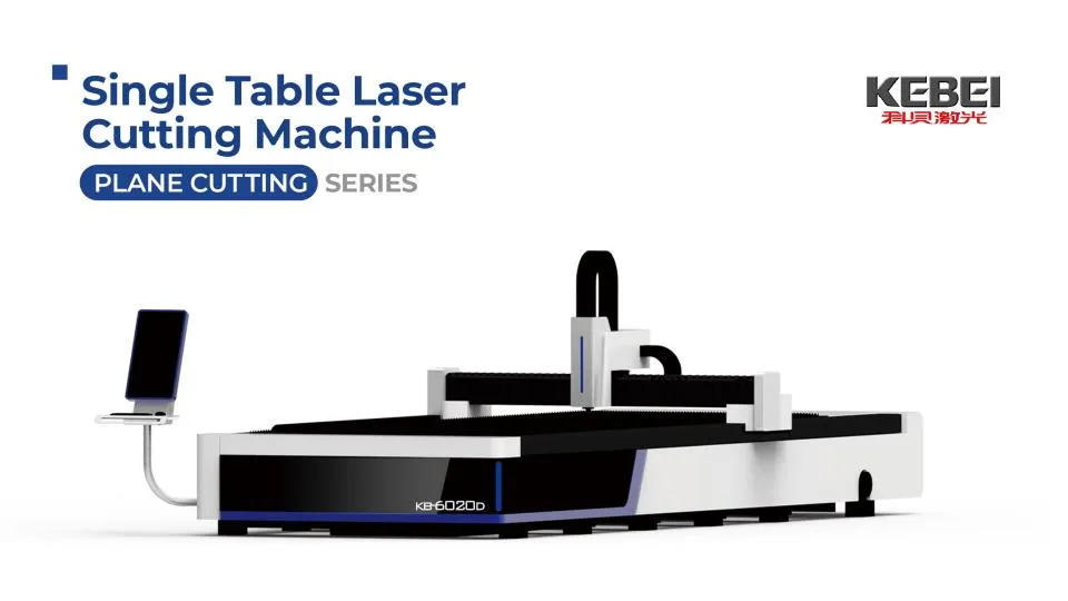 Geavanceerde lasersnijmachine voor een enkele tafel Versnelde snelheid 0,8 g en positioneringsnauwkeurigheid ± 0,01 mm 1